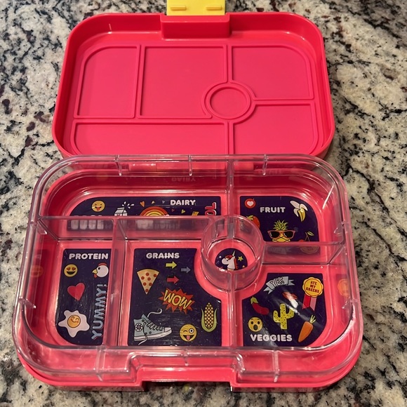 YUMBOX- LEAKPROOF BENTO BOX FOR KIDS - YUMBOX EMOJI PINK - Picture 4 of 4